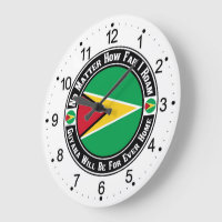 Black Man Time top Wall clock - Afro - Caribbean - - Afroditees