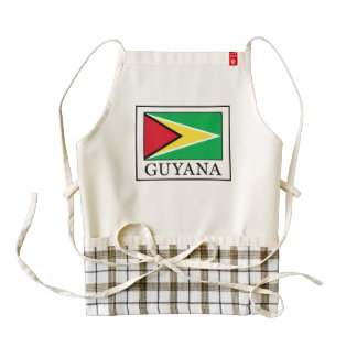 Guyana Zazzle HEART Apron