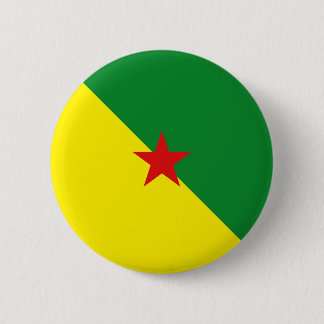 Guyane Fisheye Flag Button