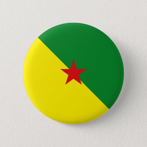 Guyane Fisheye Flag Button