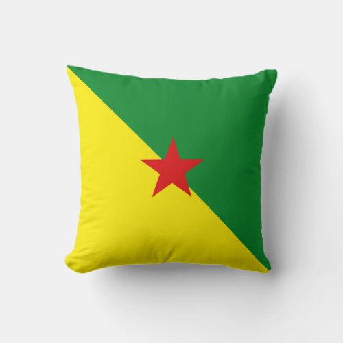Guyane Flag x Flag Pillow