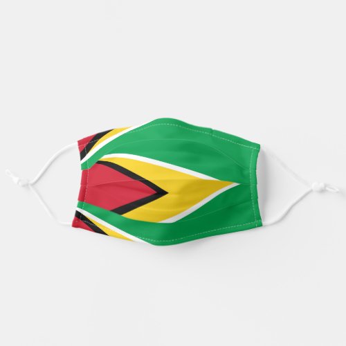 Guyanese flag adult cloth face mask