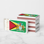 Guyanese Flag &amp; Coat of Arms, Flag of Guyana Matchboxes