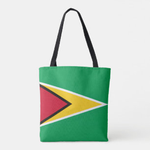 Guyanese Flag, Flag of Guyana Tote Bag