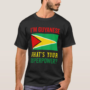 Guyanese Flag For Men Women Guyana Pride Heritage T-Shirt