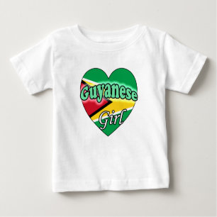 Guyanese Girl Baby T-Shirt