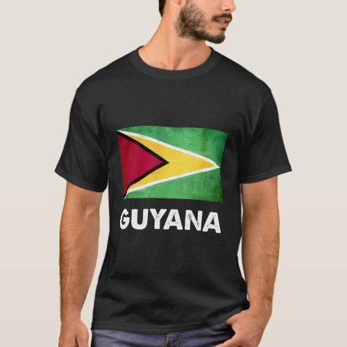 Guyanese Guyana Flag T_Shirt