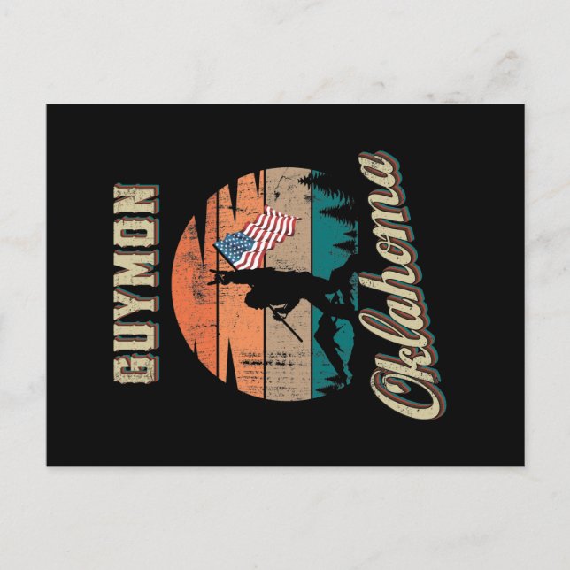Guymon Oklahoma Postcard (Front)