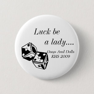Guys and Dolls Promo Pin