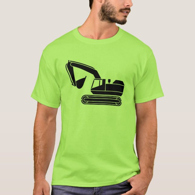 Guys Digger Driver Tshirt (Front)