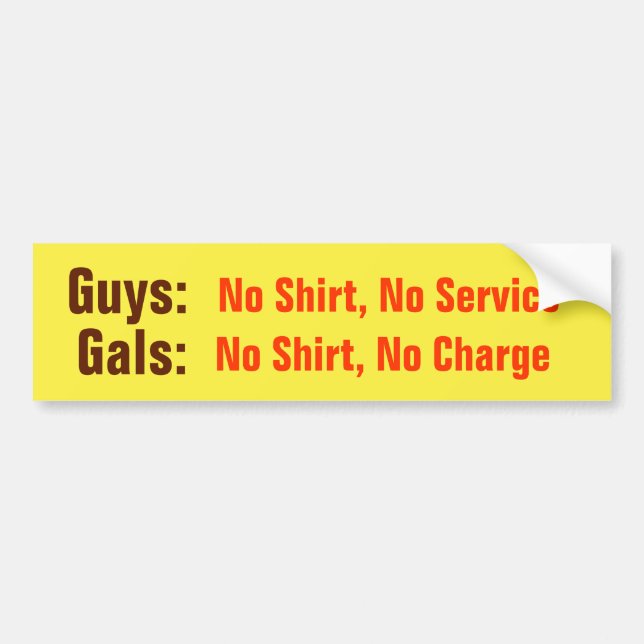 Guys & Gals Sticker (Front)