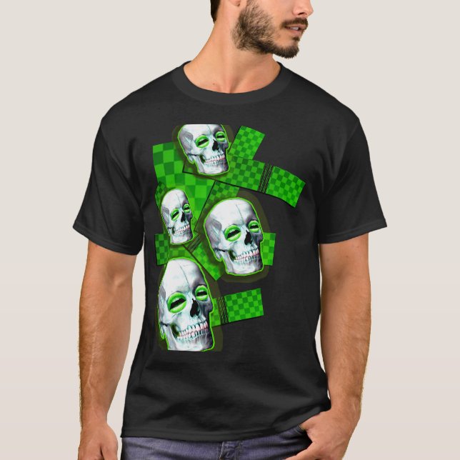 guys girls undead zombies funny zombie shirt (Front)