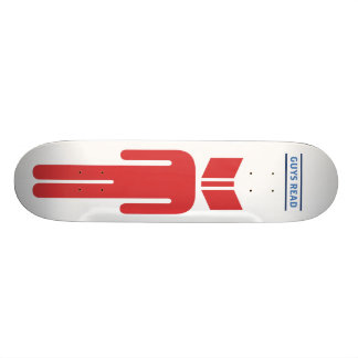 Guys Read Skateboard Deck