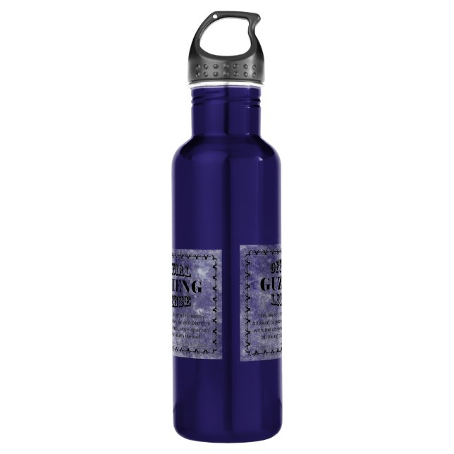 Guzheng License Stainless Steel Water Bottle (Front)