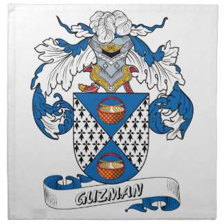 Guzman Family Crest Napkin