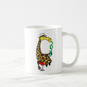Guzzling Giraffe Coffee Mug