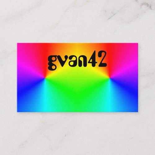 gvan42 Edit Text Business Card
