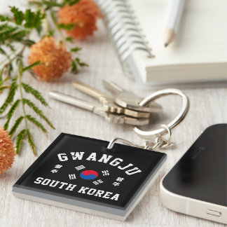 Gwangju South Korea Keychain