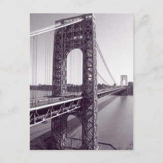 GWB Postcard in Blue Tones