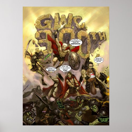 GWC 300th Artwork Poster