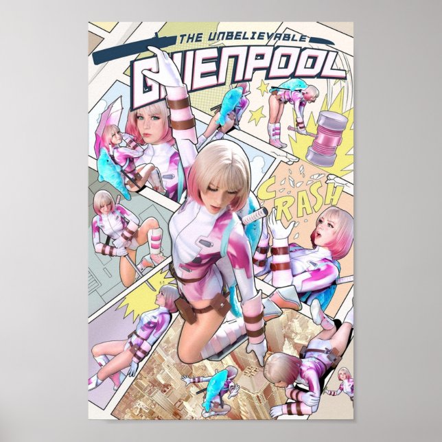 Gwenpool PATLOIKA Collaboration Poster (Front)
