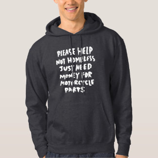 Gwosts Need Money For Motorcycle Parts Hoodie