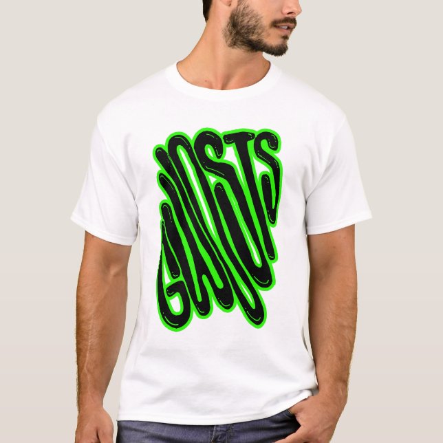 Gwosts Stretched  T-Shirt (Front)
