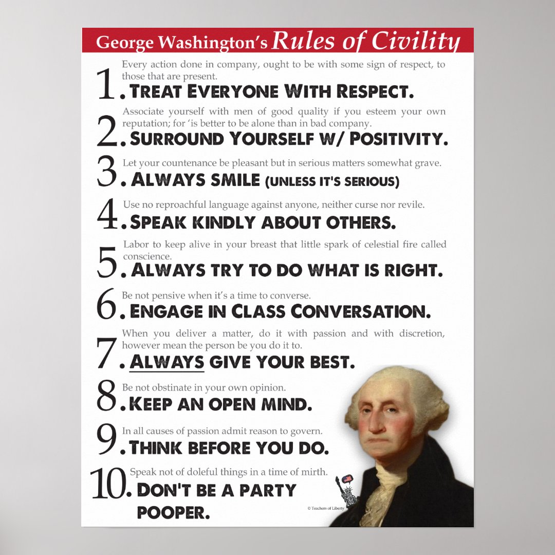 gw-s-rules-of-civility-poster-zazzle