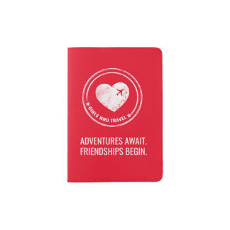 GWT Passport Holder (Red)