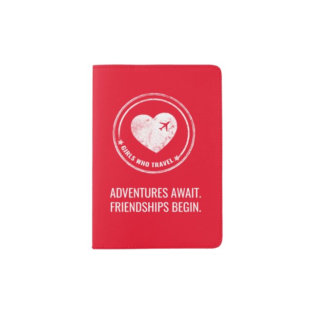 GWT Passport Holder (Red) (Front)