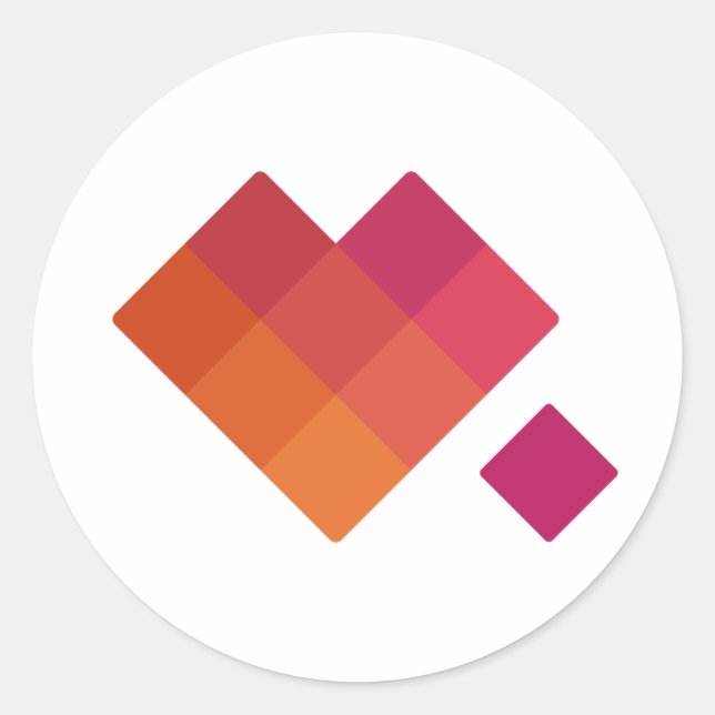 GWWC Logo Round Sticker (Front)