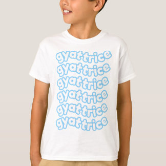 @gyattrice Logo Pastel Blue Kid’s T-Shirt