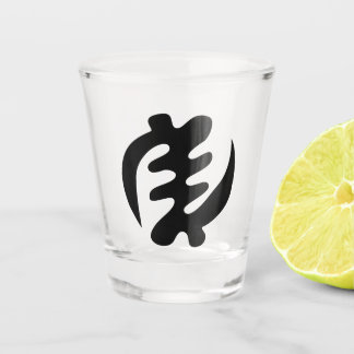 Gye Nyame | God is Supreme Adinkra Symbol Shot Glass