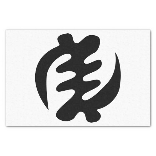 Gye Nyame  God is Supreme Adinkra Symbol Tissue Paper