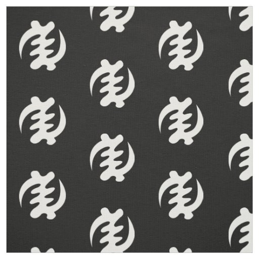 Gye Nyame | God is Supreme Symbol Fabric