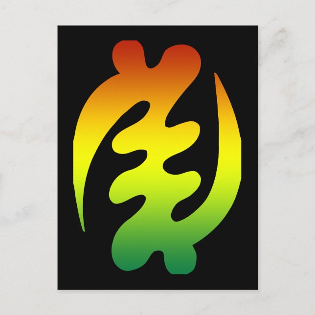 GYE NYAME POSTCARD (Front)