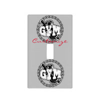 Gym Barbell Logo Thunder_Cove