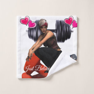 Gym Bathroom Towel Sets
