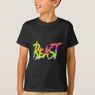Gym Beast Bodybuilding Workout Humor Tie Dye Weigh T-Shirt