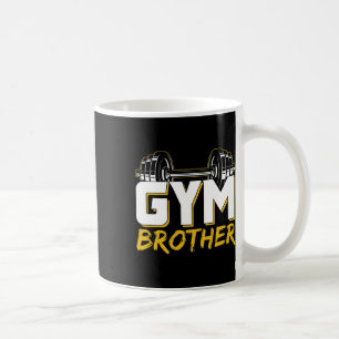 Gym Brother Training Fitness Workout Weightlifting Coffee Mug