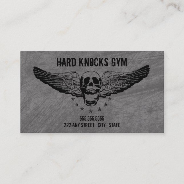 Gym business card VIP pass (Front)