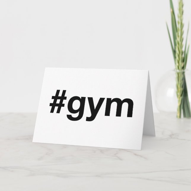 Gym Card (Front)