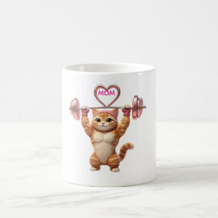 Gym Cat Mom Mug – Mother’s Day Gift