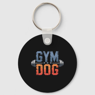 Gym Dog Meaning Gym Dog Costume Weight Lifting Gym Keychain