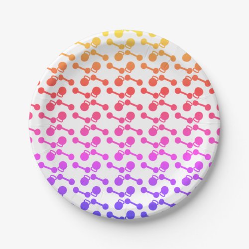  Gym Dumbbells Pattern   Paper Plates