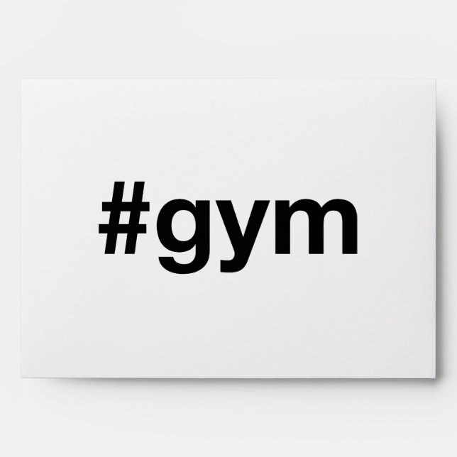 Gym  envelope (Front)