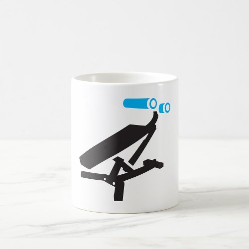 Gym Exercise Equipment Icon Coffee Mug