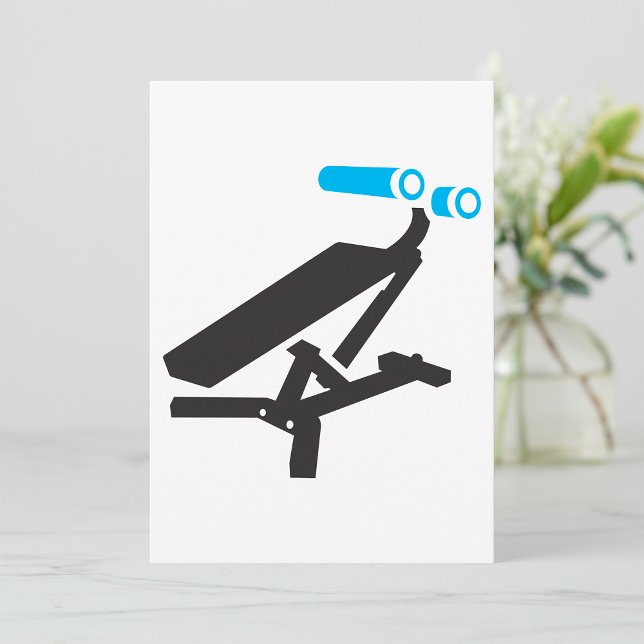 Gym Exercise Equipment Icon Invitation (Creator Uploaded)