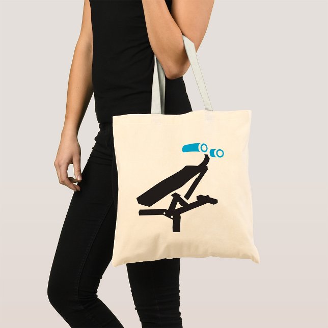 Gym Exercise Equipment Icon Tote Bag (Creator Uploaded)