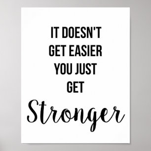 Gym, Exercise, Workout Motivational Quote Poster